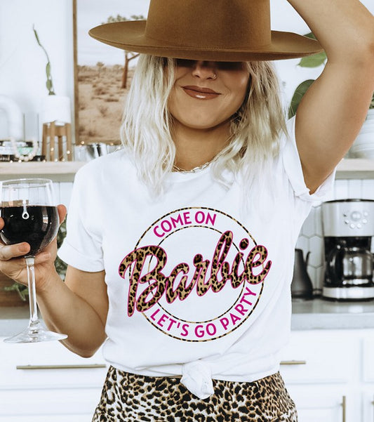 Barbie "Let's go Party" Tee